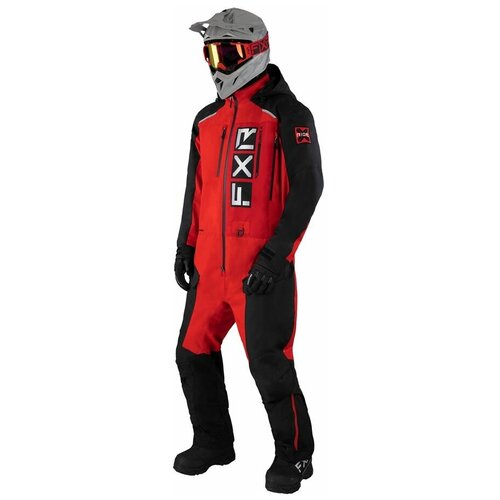 Комбинезон FXR Recruit F.A.S.T. с утеплителем Black/Red, XL