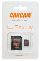 Карта памяти CARCAM microSDHC Class 10 UHS-I U1 32GB + SD adapter