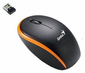 Беспроводная компактная мышь Genius Traveler 9000 Black-Orange USB