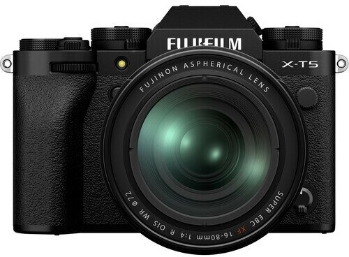 Fujifilm X-T5 Kit XF 16-80mm f/4 R OIS WR Black