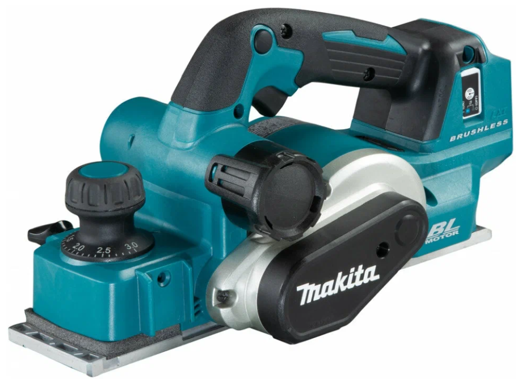 Аккумуляторный электрорубанок Makita DKP181Z без аккумулятора синий