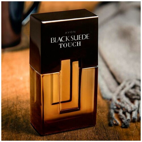 AVON Туалетная вода мужская Black Suede Intense , 75мл эйвон духи мужские