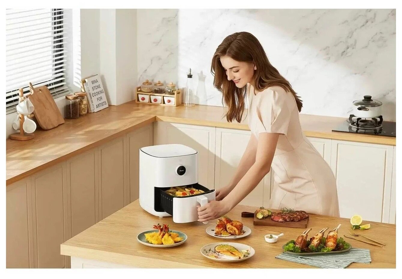 Фритюрница Xiaomi Mijia Smart Air Fryer 3.5L - фото №7