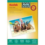 Фотобумага 180 г/м2, 4R (102х152 мм.), 100 листов, глянцевая, Kodak - изображение