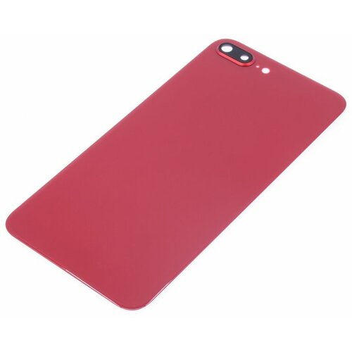 Задняя крышка для Apple iPhone 8 Plus (в сборе со стеклом камеры) красный, AAA