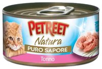 Корм для кошек Petreet (0.07 кг) 1 шт. Puro Sapore Кусочки тунца в рыбном супе 0.07 кг 1