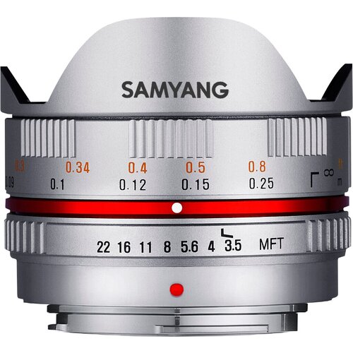 Samyang 75mm f35 ED AS UMC Fish-eye MFT Silver 1584000₽