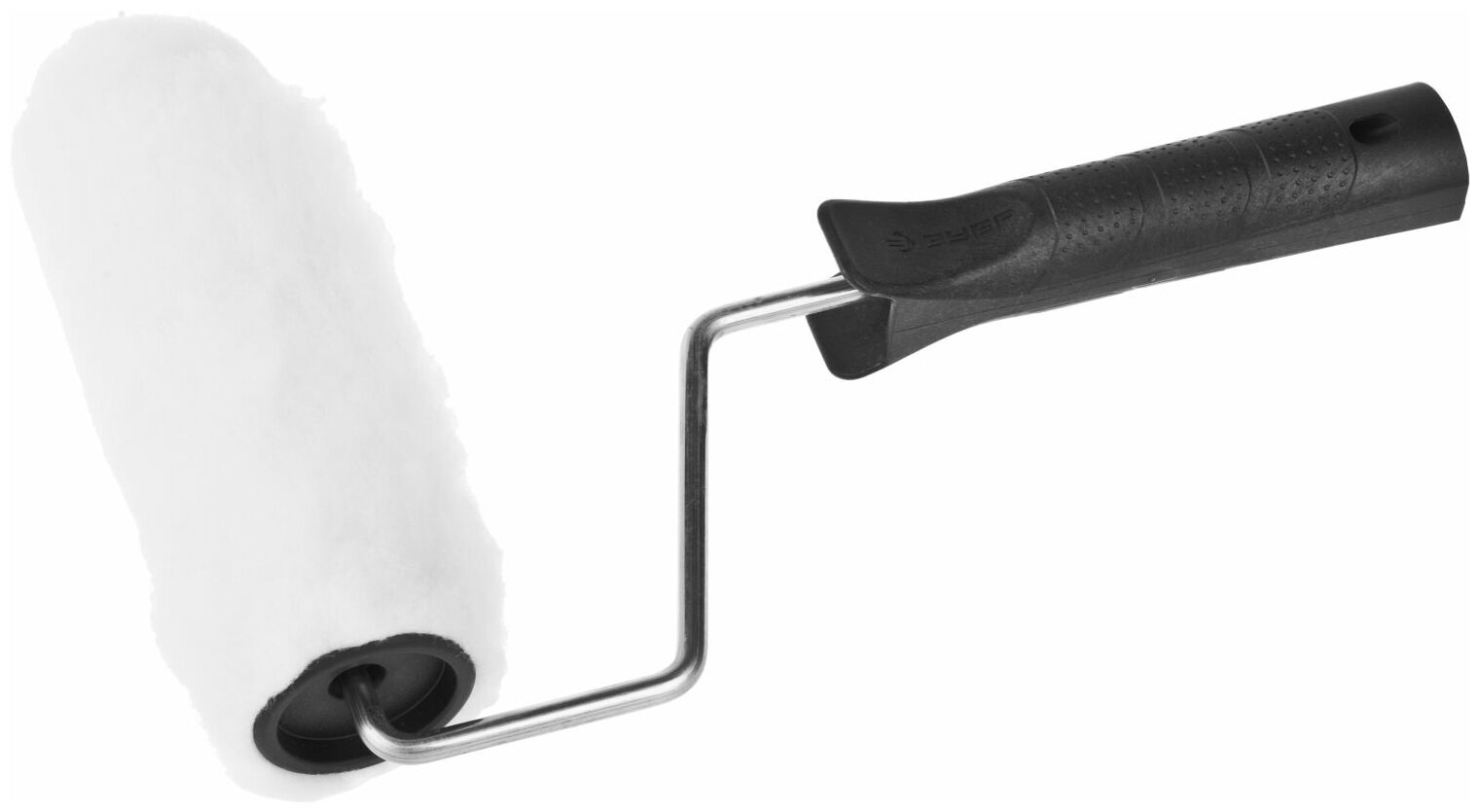 ЗУБР радуга 44 мм, 150 мм, искусственный мех, Малярный валик с ручкой, стандарт (0305-15)