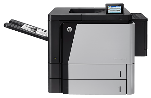 Принтер лазерный HP LaserJet Enterprise M806dn, ч/б, A3, белый/черный