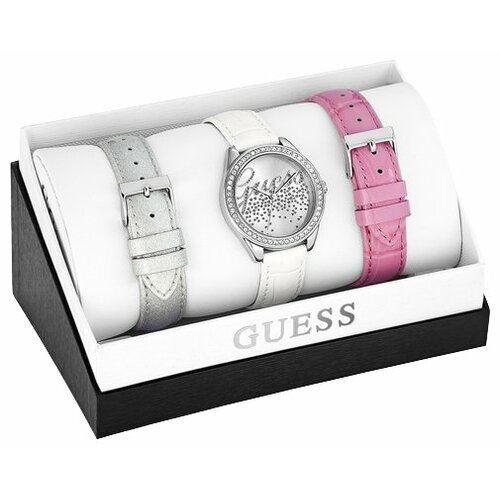 Наручные часы GUESS W0201L2, белый наручные часы rhythm серебряный