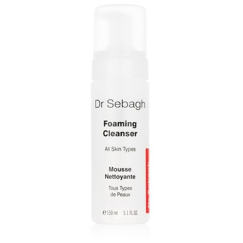 Dr. Sebagh очищающая пенка для лица Foaming Cleanser, 150 мл гель для умывания dr sebagh пенка для лица и шеи очищающая foaming cleanser