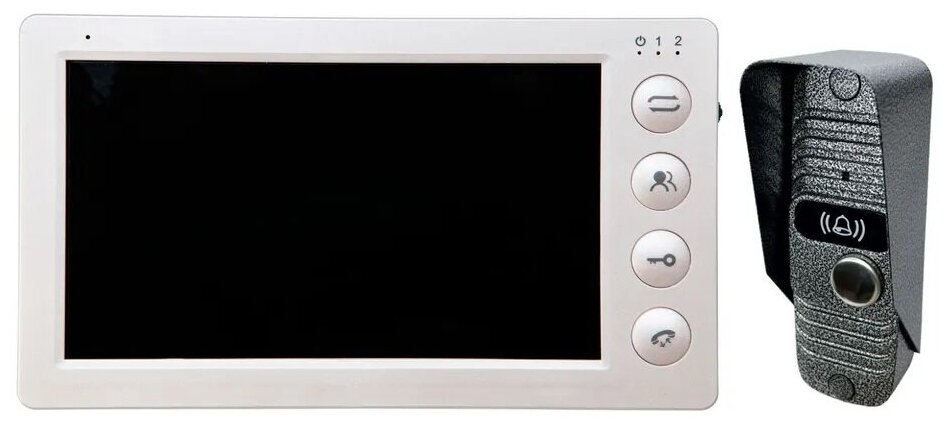 Видеодомофон вызывная панель PAL с ИК подсветкой и монитор 7 дюймов TFT LCD, PAL домофон