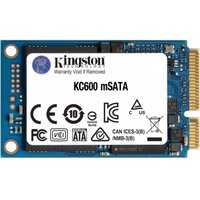 Твердотельный накопитель Kingston KC600 512 ГБ mSATA SKC600MS/512G