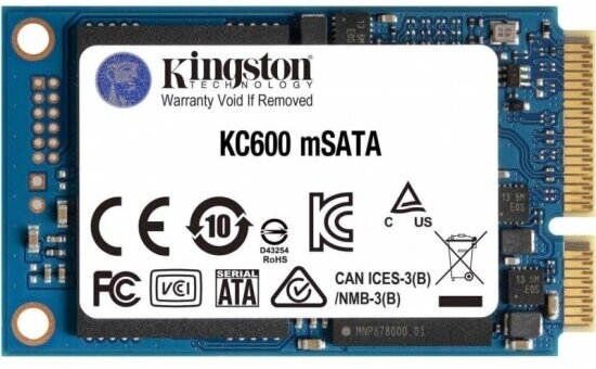 Накопитель SSD Kingston mSATA 5130 256Гб SATA (SKC600MS/256G)