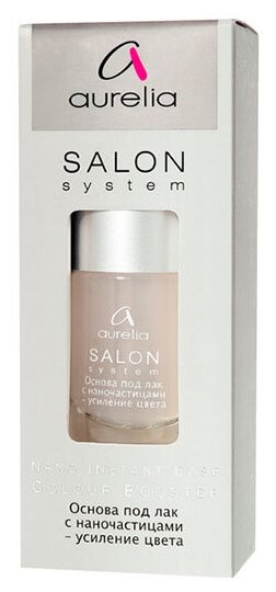 Aurelia Базовое покрытие Salon System Nano Instant Base Colour Booster, прозрачный, 13 мл