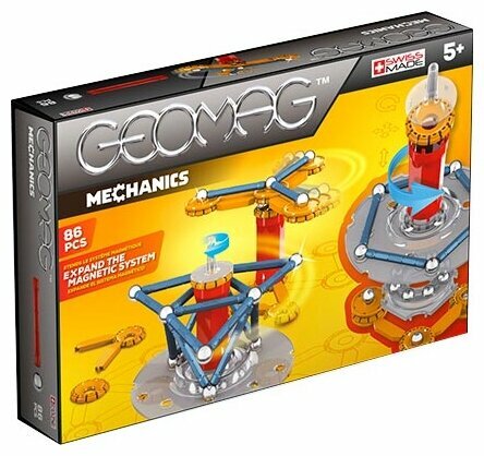 Конструктор GEOMAG Mechanics 721-86, 86 дет.