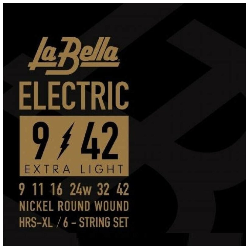 LA BELLA HRS-XL Струны для электрогитары