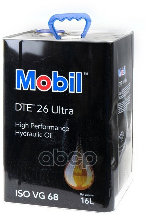 Масло гидравлическое mobil dte 26 ultra минеральное 16 л 155357