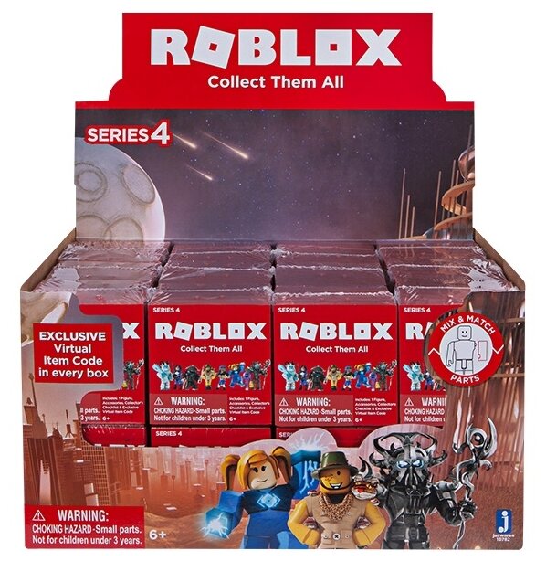 купить игровой набор Jazwares Roblox Mystery Mini 4 серия - #U0442#U043e#U0440#U0442 roblox zip 4 5