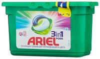 Капсулы Ariel PODS 3-в-1 Color 13 шт. пластиковый контейнер