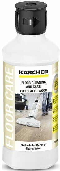 Средство для чистки дер. пола Karcher 6.295-941.0 RM 534, 0.5 кг