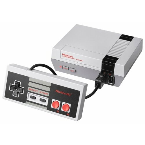 Игровая приставка Nintendo Classic Mini: NES, серый
