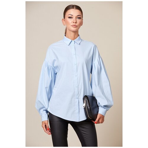 Рубашка  Buter, размер 44, голубой
