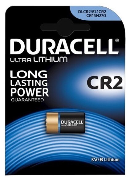 Duracell Батарейка литиевая CR2 Ultra 3V CR15H270 1 шт. блистер B0001378