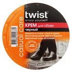 Twist Casual care крем для обуви черный - изображение