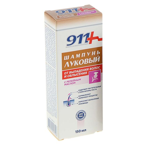 фото 911+ шампунь луковый от
