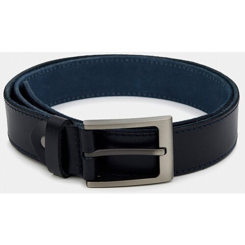 фото Ремень мужской темно-синий ralf ringer