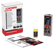 Лазерный дальномер CROWN CT44031 100 м серый