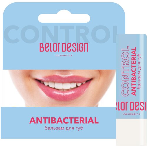 BELOR DESIGN Бальзам для губ Lip Control антибактериальный belor design бальзам для губ lip control spf