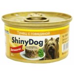 Корм для собак Gimborn ShinyDog консервы. Тунец с говядиной (0.085 кг) 1 шт. - изображение