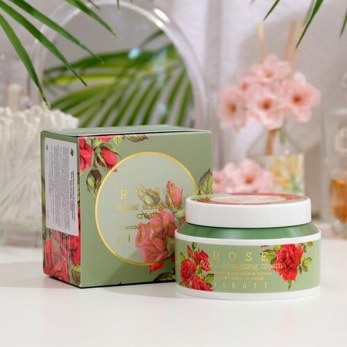 Крем для лица с экстрактом розы Rose Flower Energizing Cream, 100 мл крем для лица с экстрактом розы rose flower energizing cream 100мл