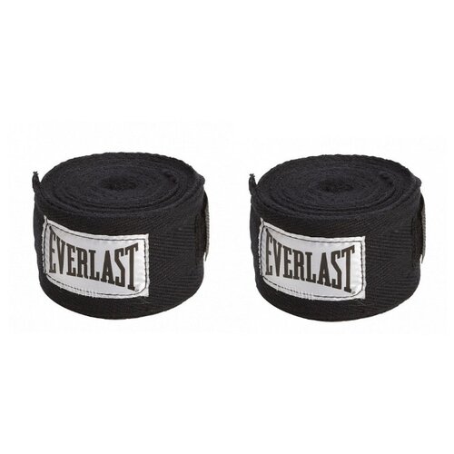 фото Кистевые бинты Everlast 4466 3,5 м черный