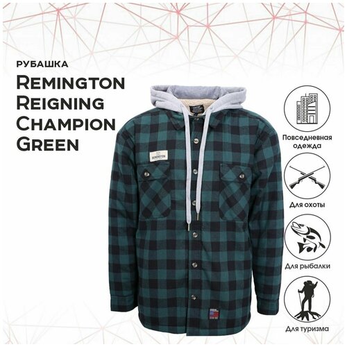 Рубашка Remington Reeigning Champion Green р XXL RM1202-368