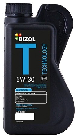 Моторное масло BIZOL Technology 5W-30 507 НС-синтетическое 1 л «Сделано в Германии»