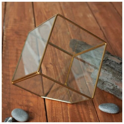 Флорариум каркас 125х125 см золото 2108₽