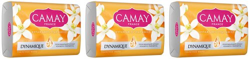 Camay Мыло Dynamique туалетное, 3 шт. x 85 г