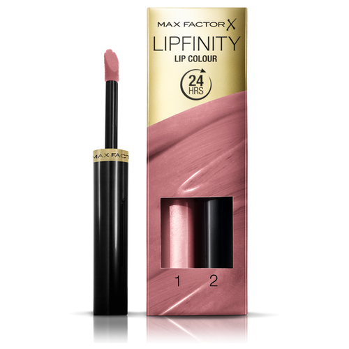 Макс Фактор / Max Factor - Помада+Блеск для губ Lip Colour Lipfinity тон 010 Whisper 4,2 г