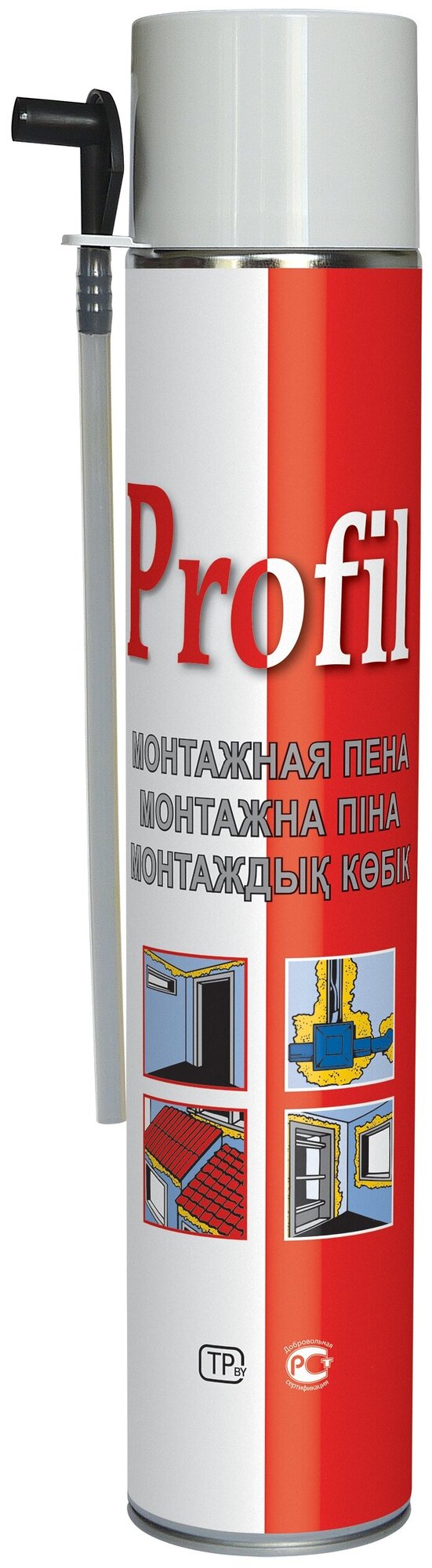 Пена монтажная Soudal Profil адаптерная летняя 625 мл