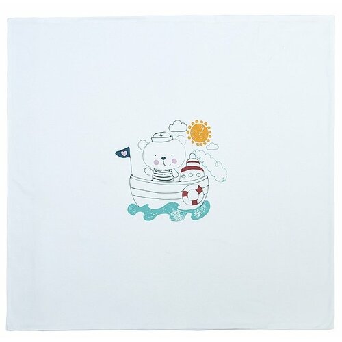 фото Плед сонный гномик морячок