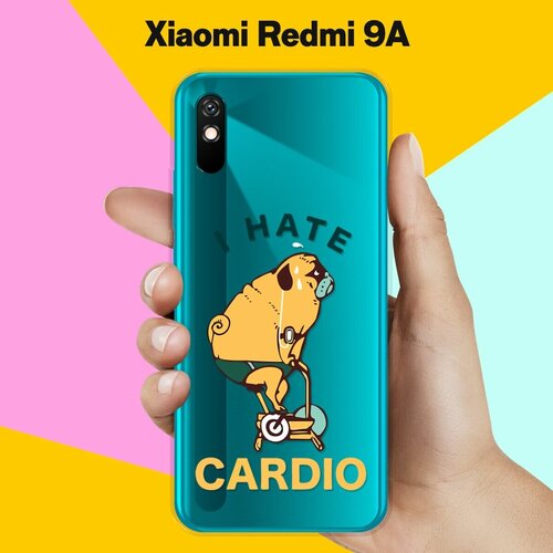 силиконовый чехол не люблю кардио на xiaomi redmi 9a Силиконовый чехол Не люблю кардио на Xiaomi Redmi 9A