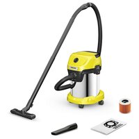 Профессиональный / Строительный / Хозяйственный пылесос Karcher WD 3 S V-17/4/20 (1.628-135.0)