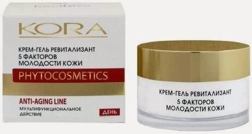 Изображение товара Кора Крем-гель ревитализант. 5 факторов молодости кожи 50мл NEW!