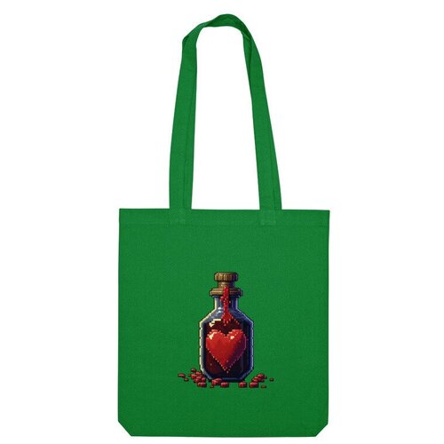 фото Сумка шоппер us basic, зеленый