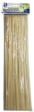 Шампуры для шашлыка бамбуковые 300 100 ук белый аист 607571 67