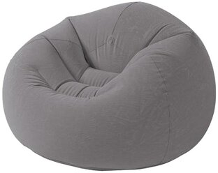 Кресло надувное INTEX BEANLESS BAG, флок