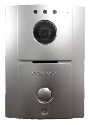 Вызывная видеопанель цветного видеодомофона COMMAX DRC-4L серый